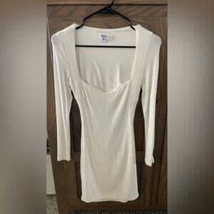 Princess Polly White mini Dress Size 2